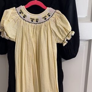 Size 6 smocked back to school dress